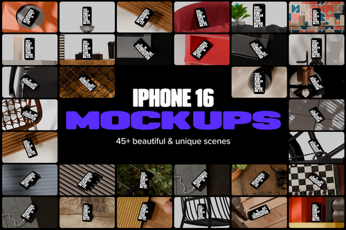 iPhone 16 Mockups