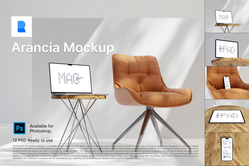 Device Mockup - Arancia Series