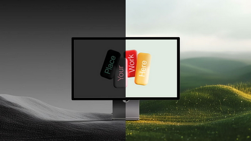 Mac Studio Display - Light + Dark