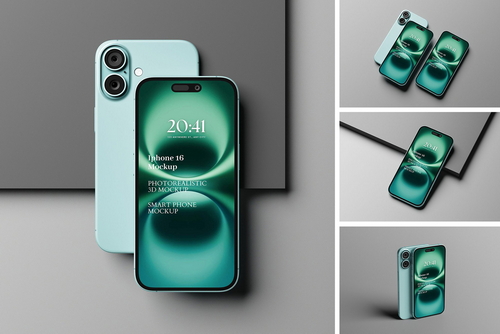 iPhone 16 Mockup