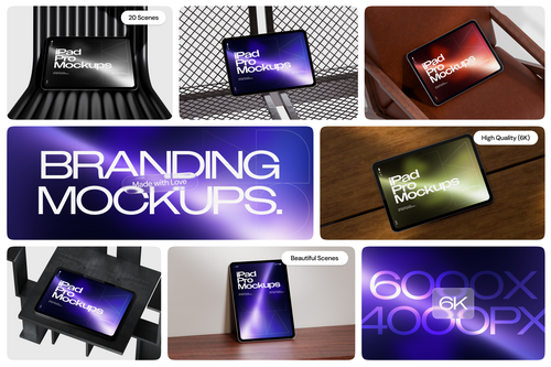 Branding Mockups - iPad Pro