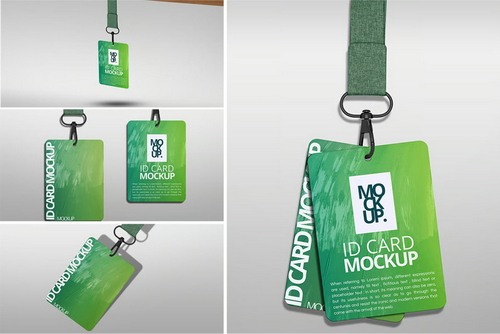 Id Card Mockup