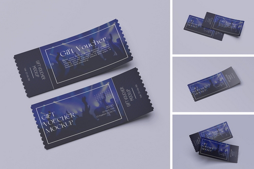 Gift Voucher Mockup