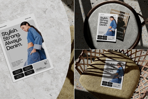 A4 Poster Flyer Mockup