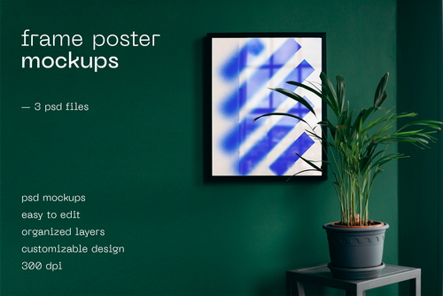 Frame Poster Mockups