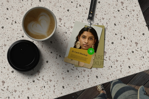 ID Card Mockup