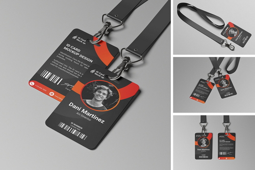 ID Badge Mockup
