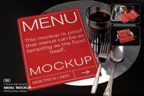 Menu Mockup