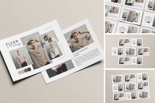 Landscape Flyer Mockup