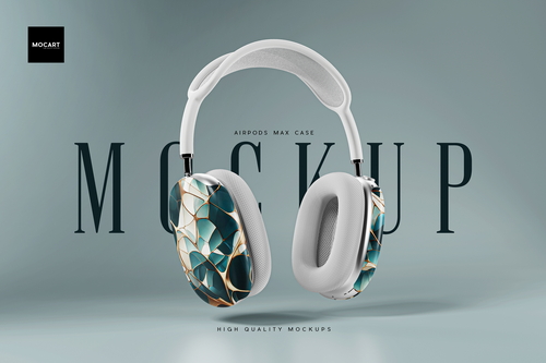 AirPods Max Case Mockup v.2