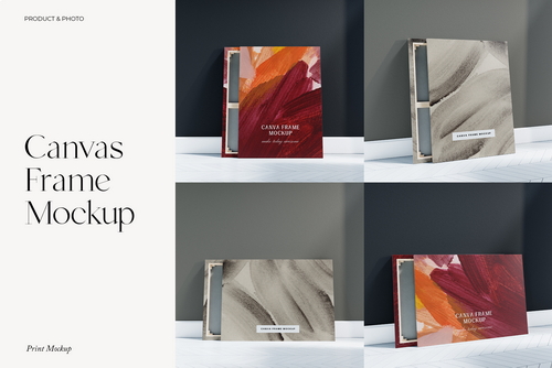 Canvas Frame Mockup