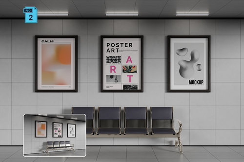 Frame Poster Mockup