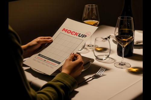 Elegant Menu Collection Mockups