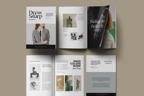 A4 Magazine Mockup