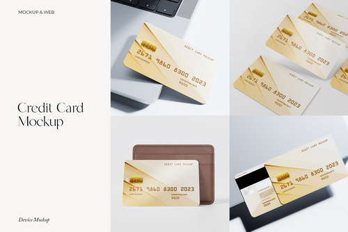 Credit Cards Mockup