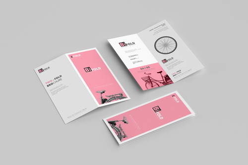 Brochure Mockups - Bi Fold DL