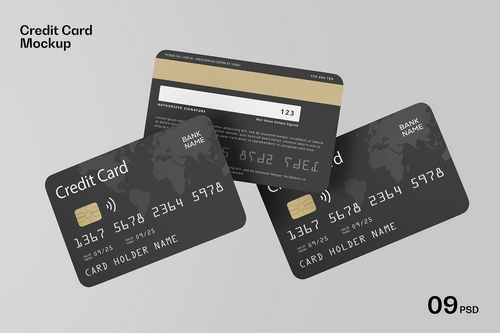 Credit Card Mockup