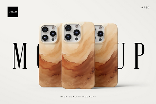 iPhone 15Pro Snap Case Mockup v.4
