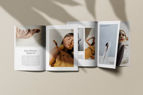 Brochure Catalog Magazine Mockup
