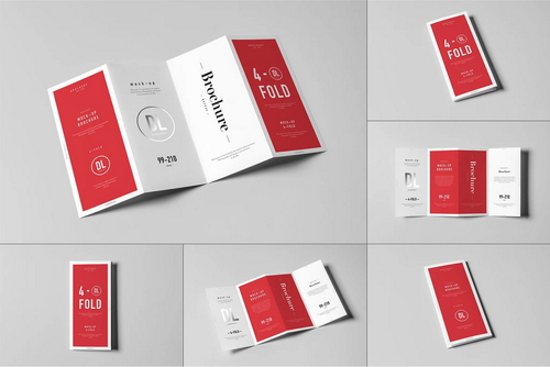 4xDL Brochure Mock-up