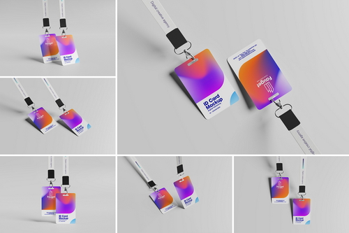 ID Card Mockup