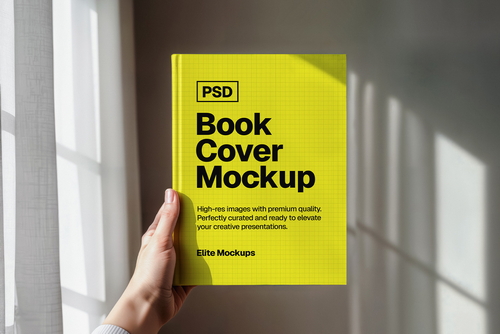 Book Cover Mockup Set