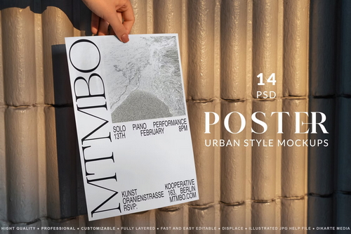 Urban Poster Mockups