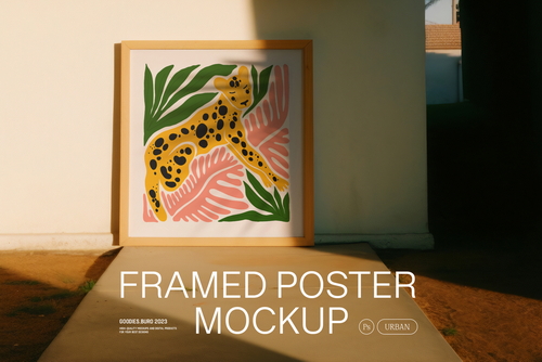 Framed Poster Mockup