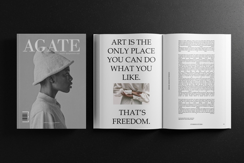 AGATE / Magazine Mockups