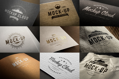 Logo Mockup Set