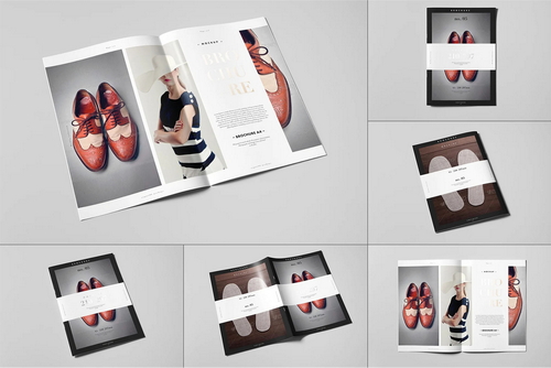 A4 Brochure Mock-up