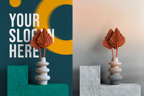 Interior Scene Mockup
