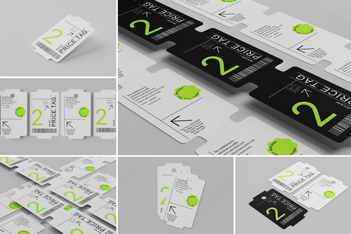 Price tag Mockup