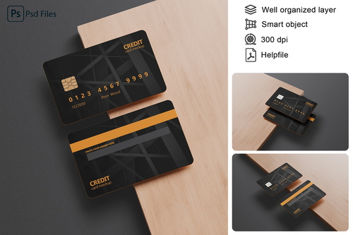 Credit Card Mockup