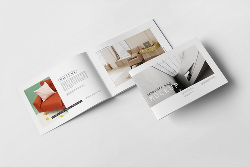 Landscape Brochure Mockup