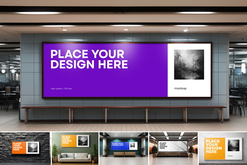 Banner Mockup generated with AI