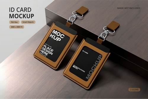 ID Card Mockup