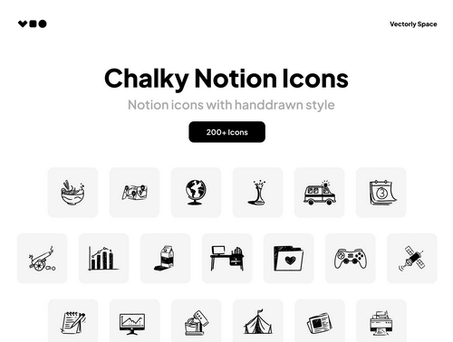 Chalky Notion Icons