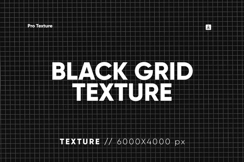 10 Black Grid Texture HQ