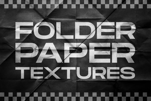 Folded paper textures collection