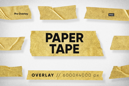 20 Paper Tape Texture