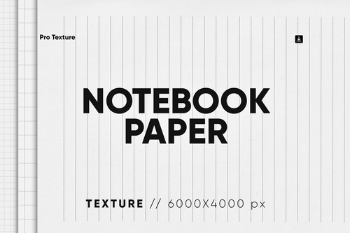 20 Notebook Paper Texture