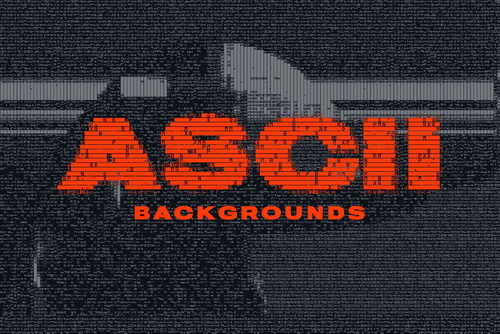 ASCII Backgrounds