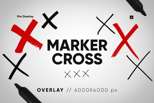 25 Marker Cross Overlay