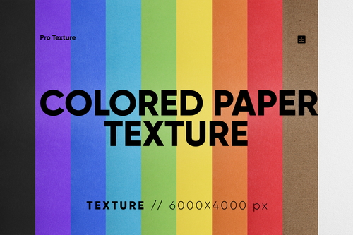 10 Colored Paper Texture