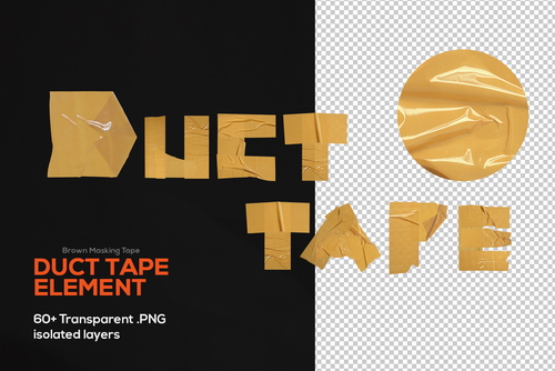 Duct Tape PNG Textures