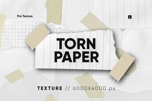 30 Torn Paper Textures
