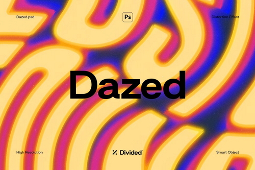 Dazed Distortion Text Effect