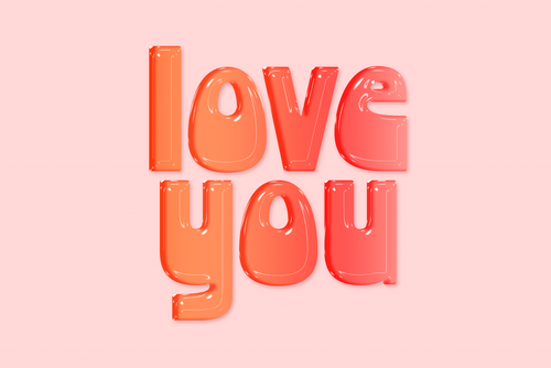 Glossy Text Effect