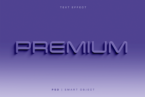 Premium Text Effect Mockup